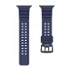 Dirželis Strap Triple Protection, skirtas Apple Watch 38/40/41 mm - tamsiai mėlynas