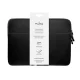 15-16\" Laptop Sleeve Puro Slim Pocket Black Neoprene