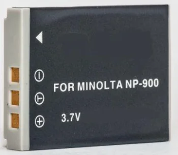 Minolta, battery NP-900, Praktica 8203/8213, Li-80B