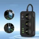 Prailgintuvas Tech-Protect PC3X6, 3 lizdai + 3xUSB-A + 3xUSB-C, 200 cm, juodas