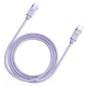 Orico CDX 60W USB-C į USB-C laidas (1 m), violetinis