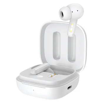QCY T13 ANC Wireless In-Ear Headphones, Bluetooth 5.3, IPX5, White