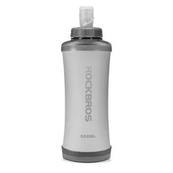 Rockbros 350017001 Soft Flask Running Water Bottle 500 ml - White