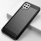 Dėklas Samsung Galaxy A22 4G Carbon Case, juodas