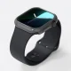 Ringke Slim apsauginis dėklas Apple Watch 10 (46mm), 2 vnt., skaidrus / juodas