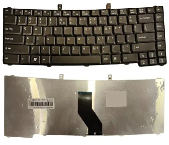 Klaviatūra Acer TravelMate / Aspire / Extensa KB315703, US, juoda