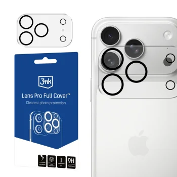 3mk Lens Pro Full Cover Camera Protector  iPhone 17 Pro Max