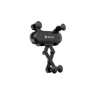Devia Kintone ES071 gravity car air vent phone holder, black