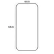 Etteri 9D grūdintas apsauginis stiklas iPhone 16 Pro / 17 / 17 Pro / 18 / 18 Pro 6.3\"