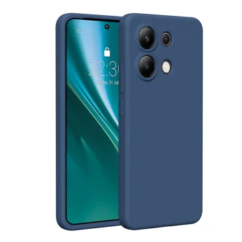 Etteri Silicone Case for Xiaomi Redmi Note 13 4G Dark Blue