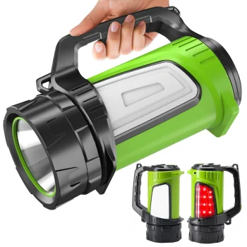 LED žibintuvėlis 3in1 Maclean MCE345, 5W, 4500 mAh, su išorine baterija