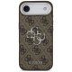 Guess 4G Big 4G Classic Logo dėklas iPhone 17 Air - rudas/sidabrinis