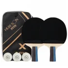 Table Tennis Ping Pong Set with Rackets, Net and Balls