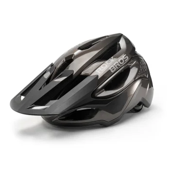Rockbros LK-99 Mountain Bike Helmet with Visor 58-62 cm - Titanium
