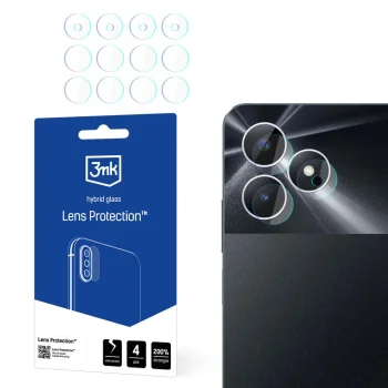 3mk Lens Protection hibridinis kameros stiklas Realme Note 50