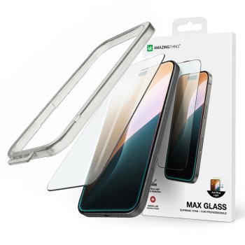 AmazingThing iPhone 17 Pro Max Tempered Glass Titan Max FusionFilter 7