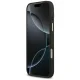 Guess 4G PU Classic Logo MagSafe dėklas iPhone 17 Pro Max, juodas