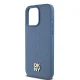 DKNY dėklas iPhone 15 Pro Max telefonui su MagSafe, mėlynas