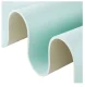4Fizjo 832 TPE Anti-Slip Yoga and Exercise Mat 180x60x1 cm, Green
