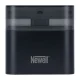 Įkroviklis Newell 8 kanalų AA Li-ion ir Ni-MH akumuliatoriams, USB-C