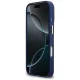 Guess IML 4G Script Metal dėklas iPhone 17 Pro Max - mėlynas