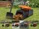 Long Handle Pet Waste Scooper with Rake and Dustpan Set