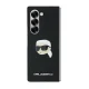 Karl Lagerfeld Saffiano Monogram Head Pin dėklas Samsung Galaxy Z Fold 6, juodas