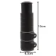 Trizand vairo iškyšos aukštintuvas 28.6 mm, juodas