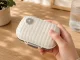 Weekly Pill Organizer with 7 Compartments, Beige