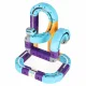 Magnetic Building Blocks Race Track with Car, 54 Pieces