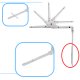 Baby Toddler Side Safety Protective Bed Rail Barrier, 90 cm, Lamb
