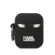 Karl Lagerfeld Silicone Karl Head 3D dėklas AirPods 1/2, juodas