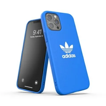 Adidas OR Moulded Case Basic dėklas iPhone 12 Pro Max, mėlynas / baltas