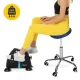 Ergonominė balno formos kėdė masažui 4Fizjo ERGO 138177, mėlyna