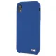BMW Silicone M Collection dėklas iPhone Xr, mėlynas