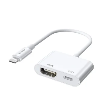 Joyroom S-H141 Lightning į HDMI / Lightning adapteris, Baltas