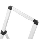 Pakopų kopėtėlės Hailo DK40 BasicLine Design, 2 pakopos, sidabrinės
