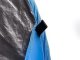 Pop-up Beach Tent with UV Protection, Blue/Silver