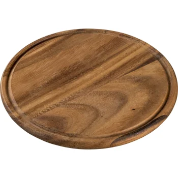 Zassenhaus apvali akacijos medienos pjaustymo lentelė, 25 cm