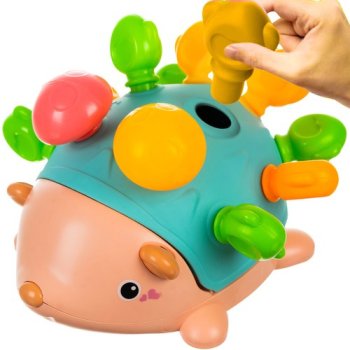 Kruzzel Educational Hedgehog Toy, Multicolor