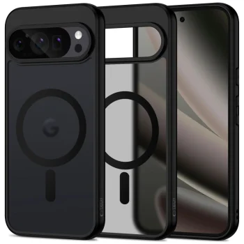 Dėklas Tech-Protect MagMat Google Pixel 10 Pro XL, juodas matinis