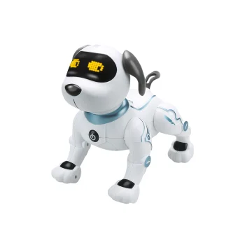 Nuotoliniu būdu valdomas šuo robotas Maxlife MXRD-100, baltas