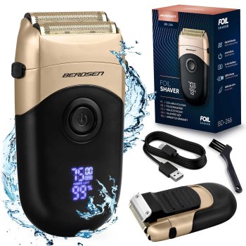 Berdsen BD-266 Foil Shaver, Black/Gold