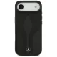 Mercedes Leather The Move MagSafe dėklas telefonui iPhone 17 Air, juodas