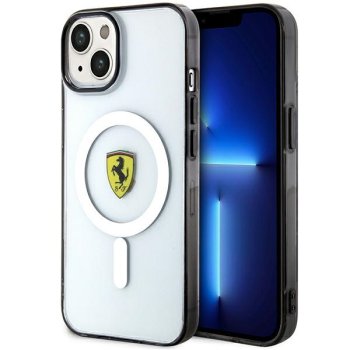 Ferrari dėklas iPhone 14 telefonui su MagSafe, skaidrus