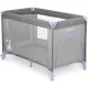 Ricokids RK-240 kelioninė lovelė su čiužiniu ir krepšiu, pilka/levandų