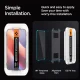 Spigen Glas.tR EZ Fit Privacy apsauginis stiklas iPhone 16/17 Pro Max (2 vnt.)