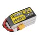 Akumuliatorius Tattu R-Line 5.0 1400mAh 22.2V 150C 6S1P XT60