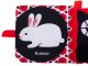Contrast Sensory Baby Book with Mirror and Crinkle Pages