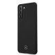 Mercedes dėklas Samsung Galaxy S21 telefonui Silicone Line, juodas